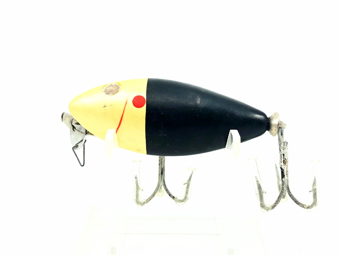 True Temper Crippled Shad, White Head/Black Color