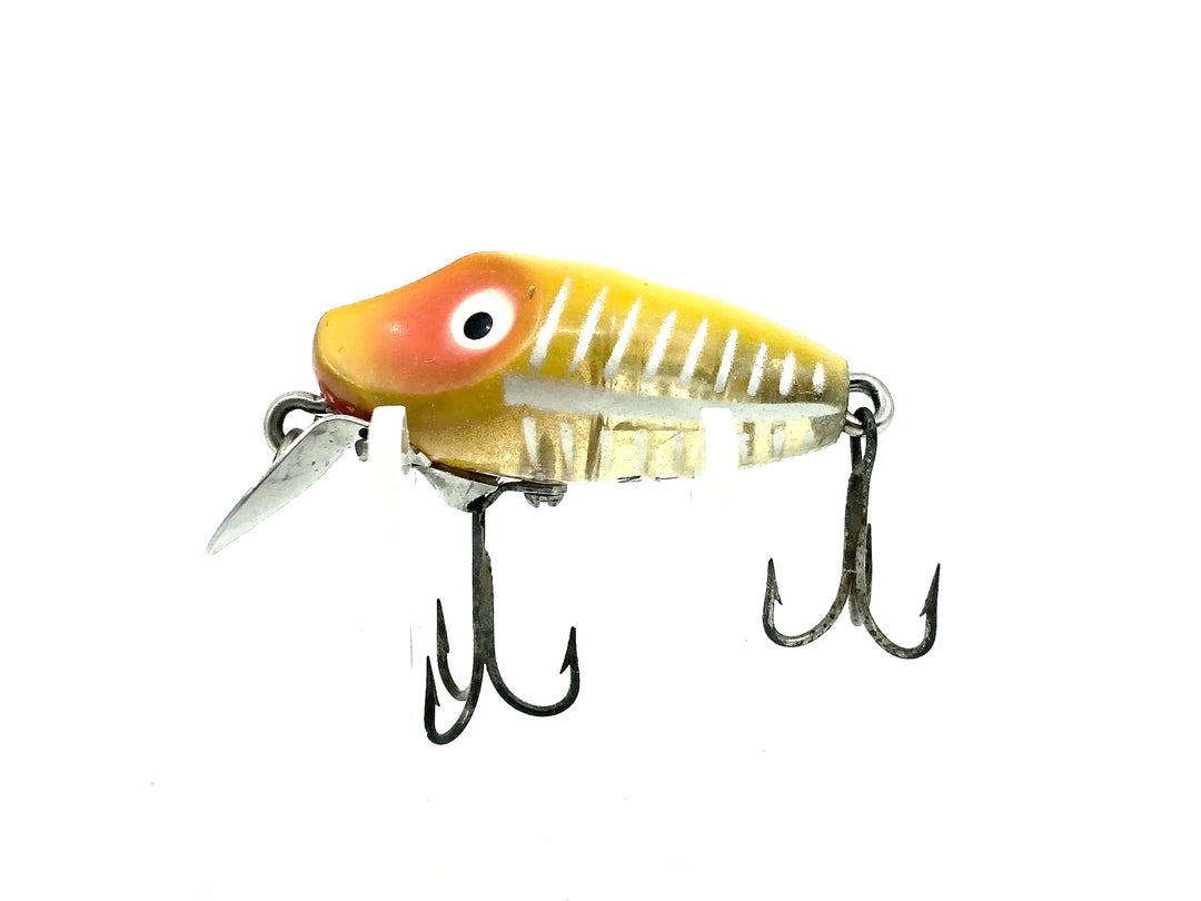 Heddon Midgit Digit River Runt Spook 9020, XRY Yellow Shore Color