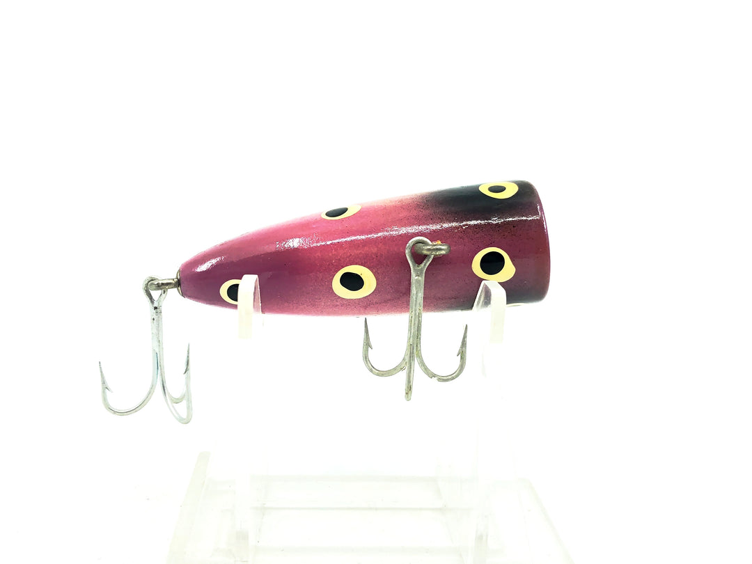 Eppinger Dardevle Osprey Bass Plug, Purple/Spots Color