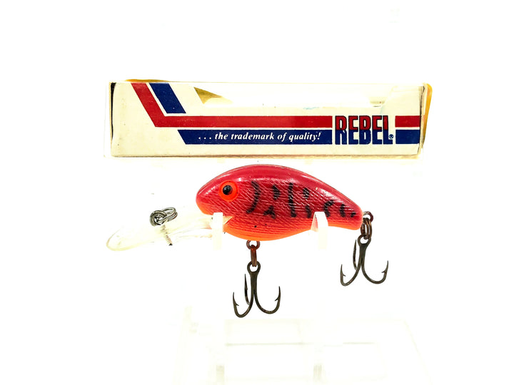 Rebel Deep Teeny R Noisemaker D9245, Red Crawdad w/Box