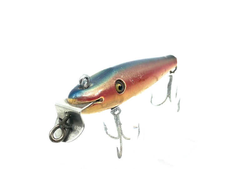 Vintage Creek Chub Baby Pikie 908, Rainbow Color-DLT