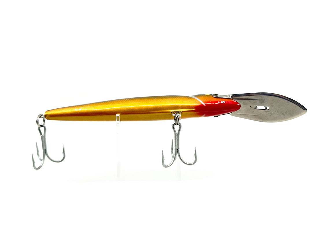 Arbogast Giant Snooker 855, Gold Scale/Silver Stripe Color