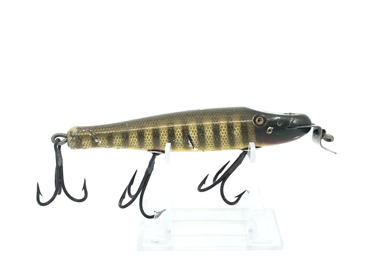 Creek Chub 700 Pikie, 700 Pikie Scale Color - Vintage Wooden Version with glass eyes