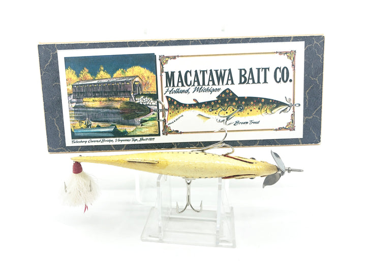 Macatawa Bait Co. Walleye with Box - Signed!