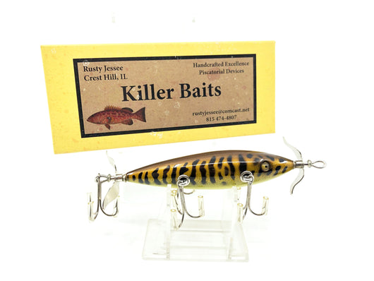 Rusty Jessee Killer Baits Model 150 Minnow in Musky Color 2014