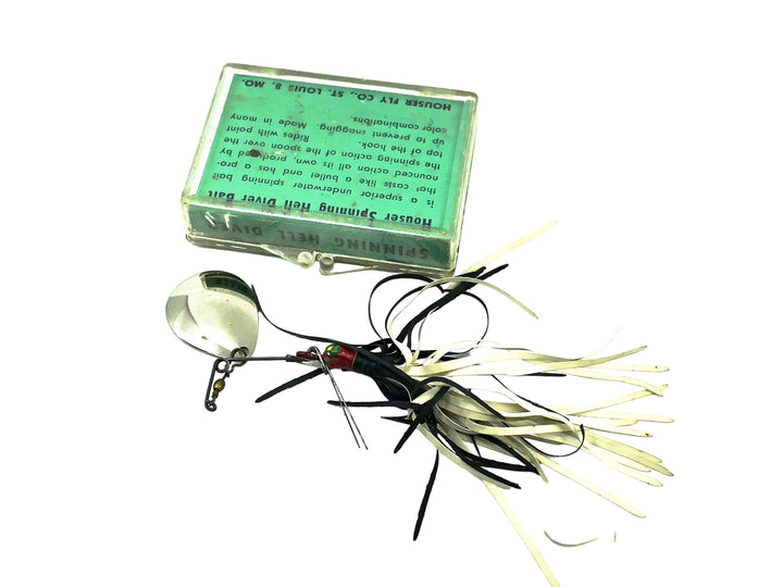 Houser Spinning Hell Diver, Red Color w/Box