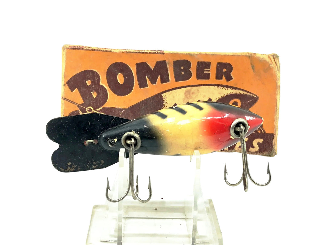 Wooden Bomber 600 Series, #06 White/Black Ribs Color w/Box