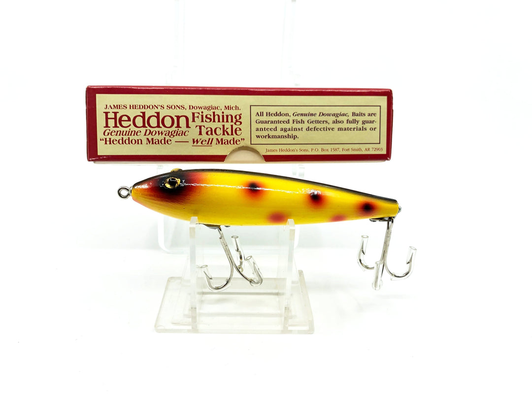 Heddon Centennial Edition Wood Zaragossa New in Box NO. X6500W-SO - Spotted Orange