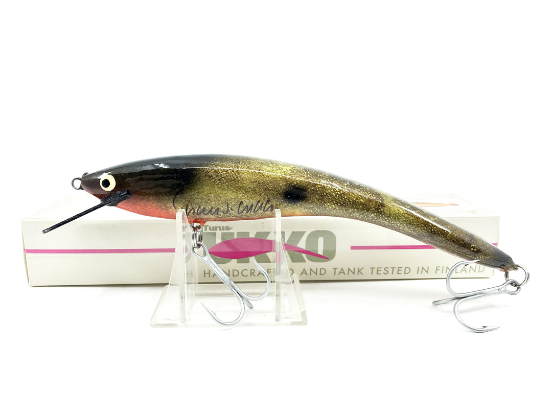 Turus Ukko Burbot, Genuine Burbot Skin Finish, w/Box & Wood Box- Only 30 Made