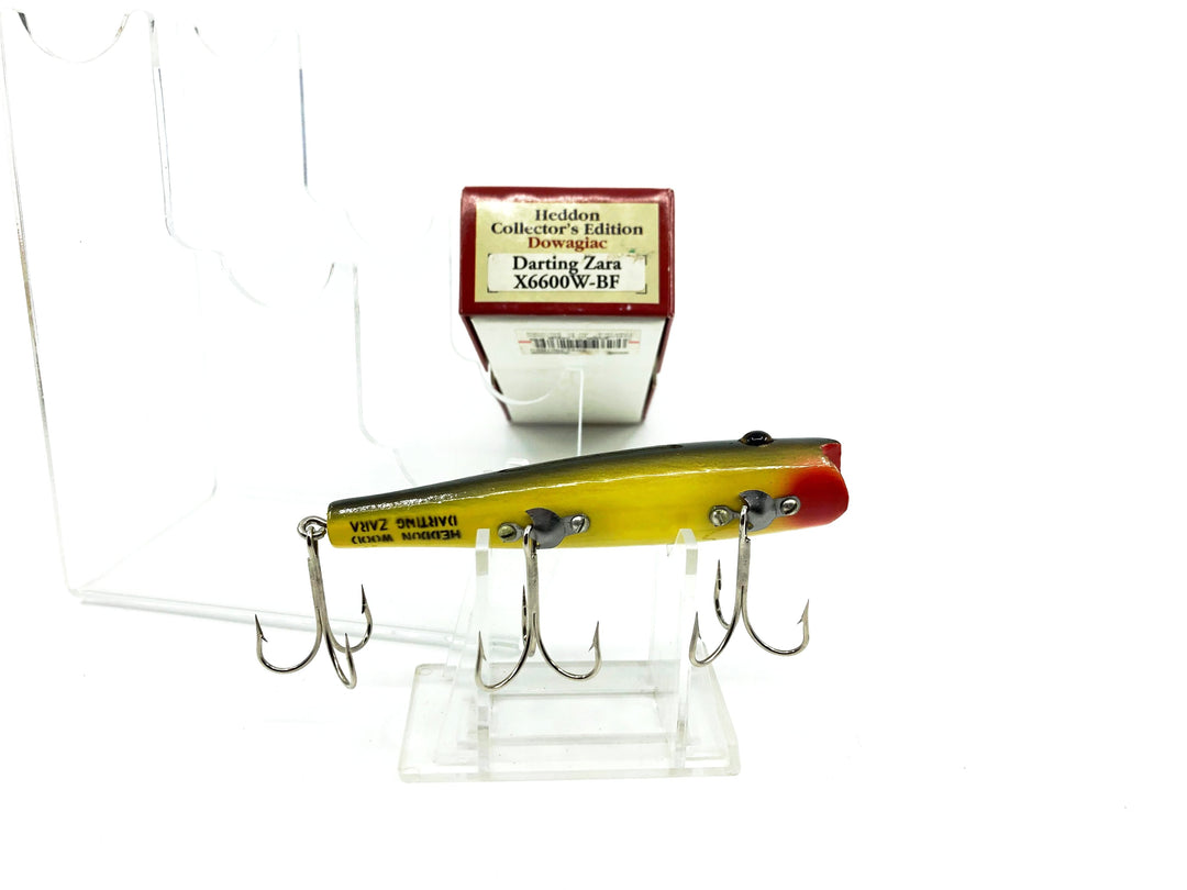 Heddon Centennial Edition Wood Darting Zara New in Box NO. X6600W-BF