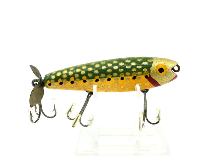 Jim Pfeffer Cast Top, Bass Scale/Yellow Belly Color- Great Condition!