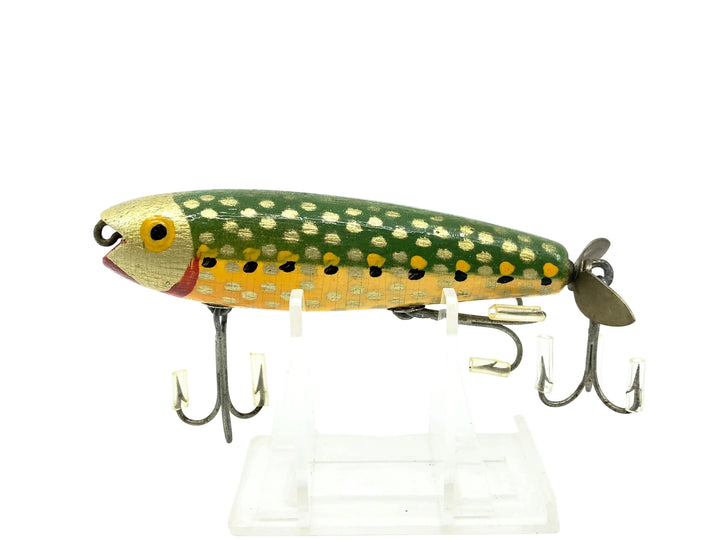 Jim Pfeffer Cast Top, Bass Scale/Yellow Belly Color- Great Condition!