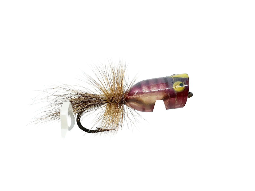 Heddon Bass Bug Spook 974 Fly Rod Lure, BR Brown Body Color