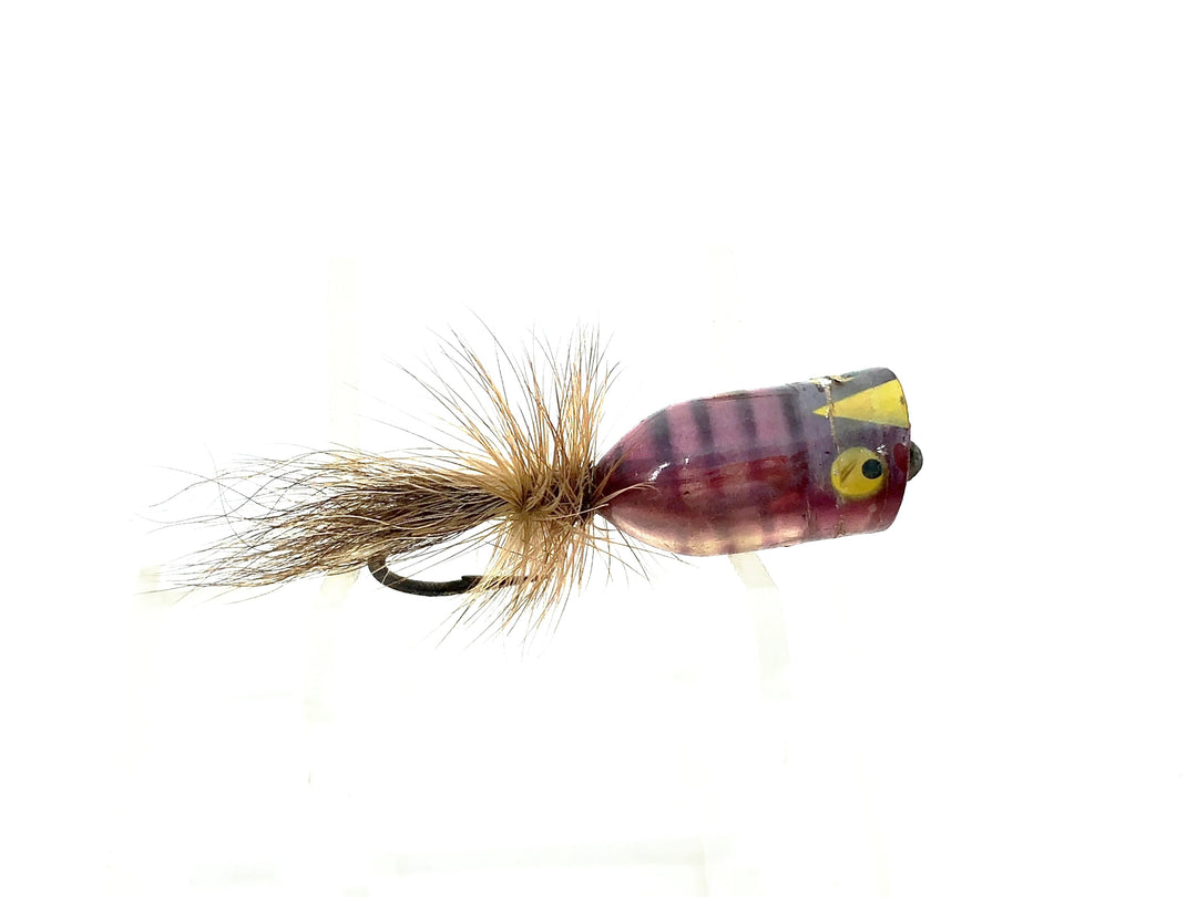 Heddon Bass Bug Spook 974 Fly Rod Lure, BR Brown Body Color