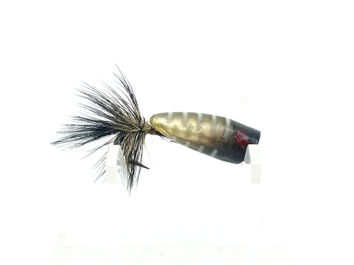 Heddon Bass Bug Spook 940 Fly Rod Lure, BW Black White Heddon Popper Spook 940 Fly Rod Lure, BW Black White Color