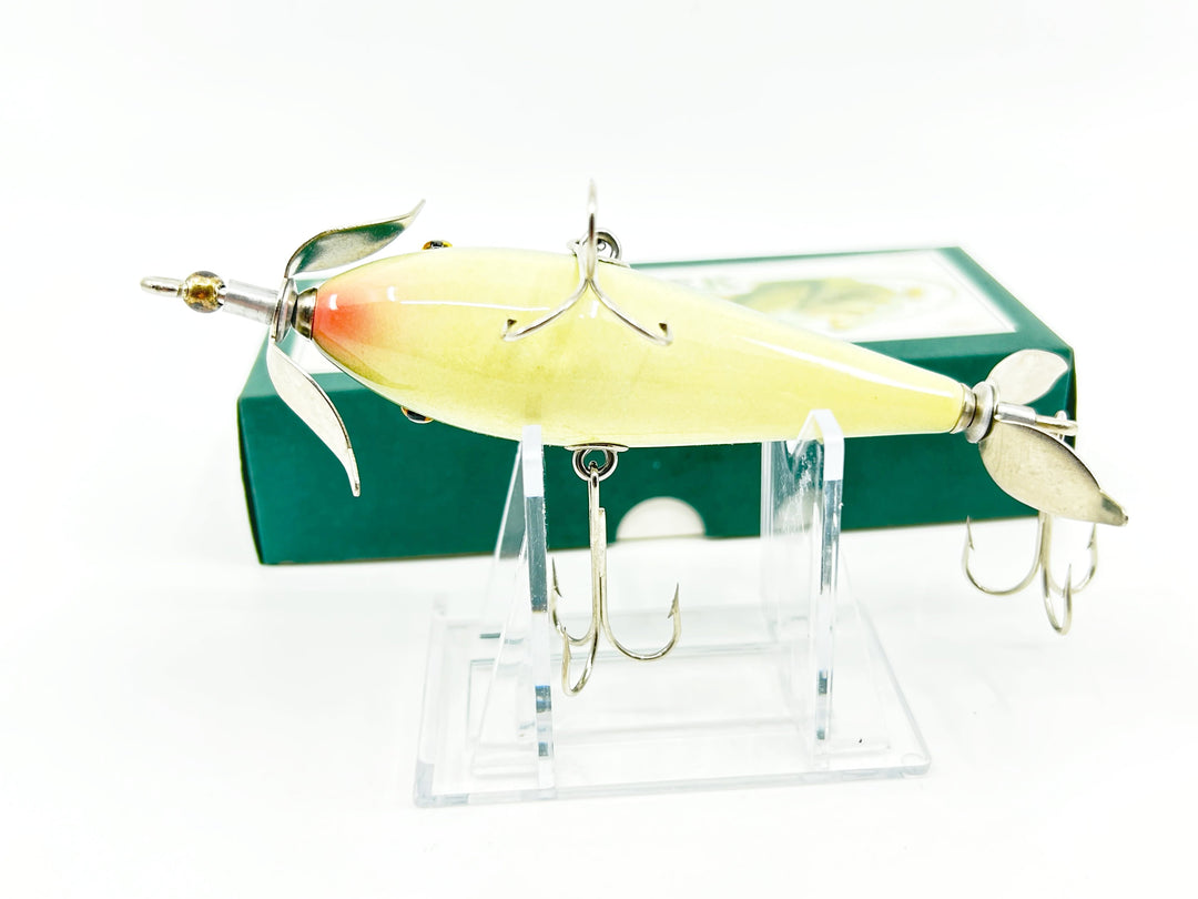 Cedar Creek Minnow - 3 Hook- Green Crackleback Color - Earlier Model