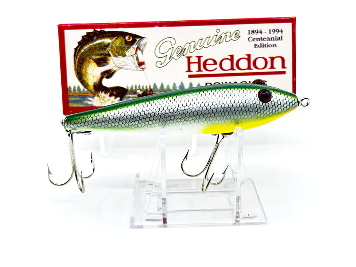 Heddon Centennial Edition Wood Zaragossa New in Box NO. X6500W-D - Green Scale Numbered!