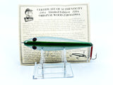 Heddon Centennial Edition Wood Zaragossa New in Box NO. X6500W-D - Green Scale Numbered!