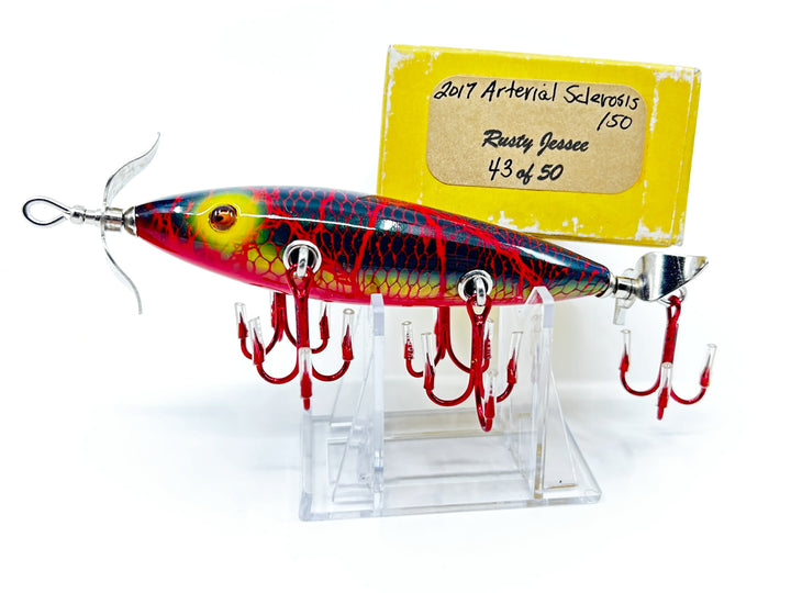Rusty Jessee Killer Baits Model 150 Minnow in Arterial Sclerosis Color 2017