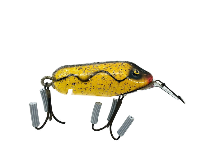 South Bend Dive Oreno #952, SSY Yellow Black Stripe Flitter Color