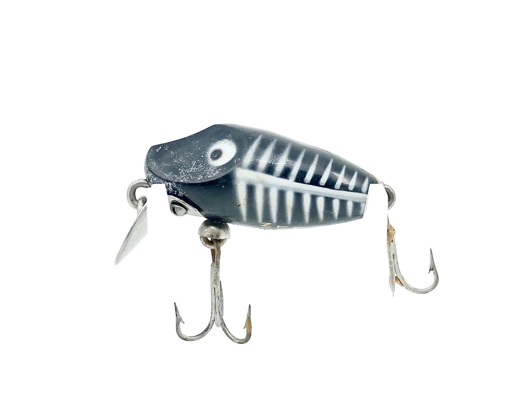 Heddon Midgit Digit River Runt Spook 9020, XBW Black Shore Minnow Color