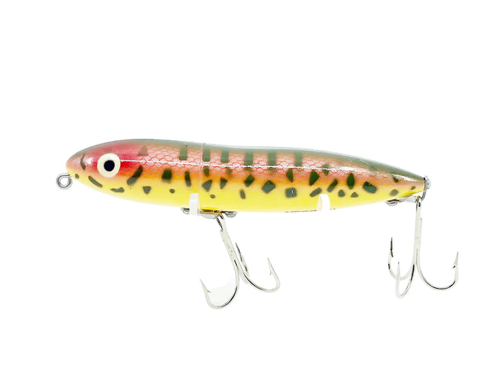 Heddon Swayback Zara Spook 2004, Fire Crawdad Color