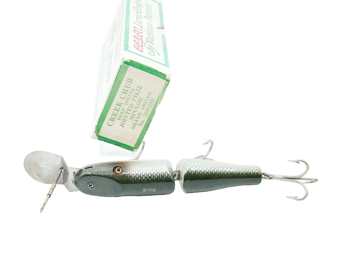 Creek Chub 2603DD Deep Diving Jointed Pikie Silver Shiner Color with Box