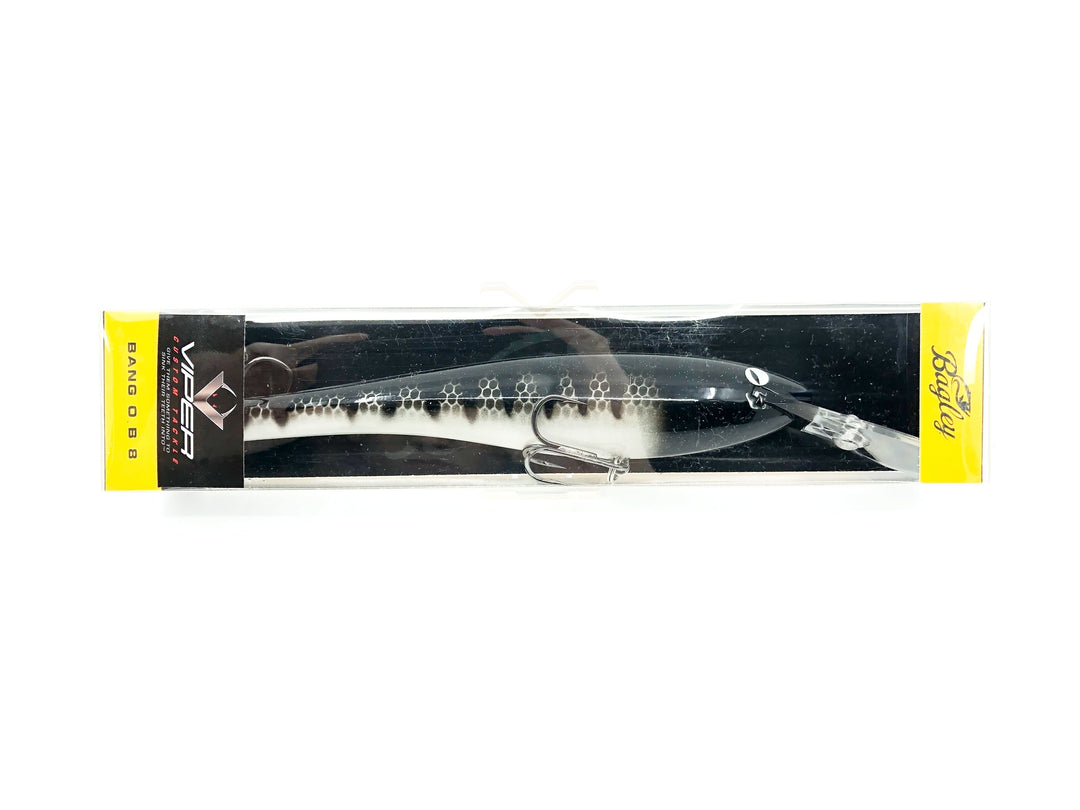 Bagley / Viper DB08 Musky Lure Vintage Black Scale Color - PF#3