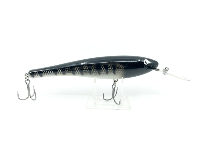 Bagley / Viper DB08 Musky Lure Vintage Black Scale Color - PF#3