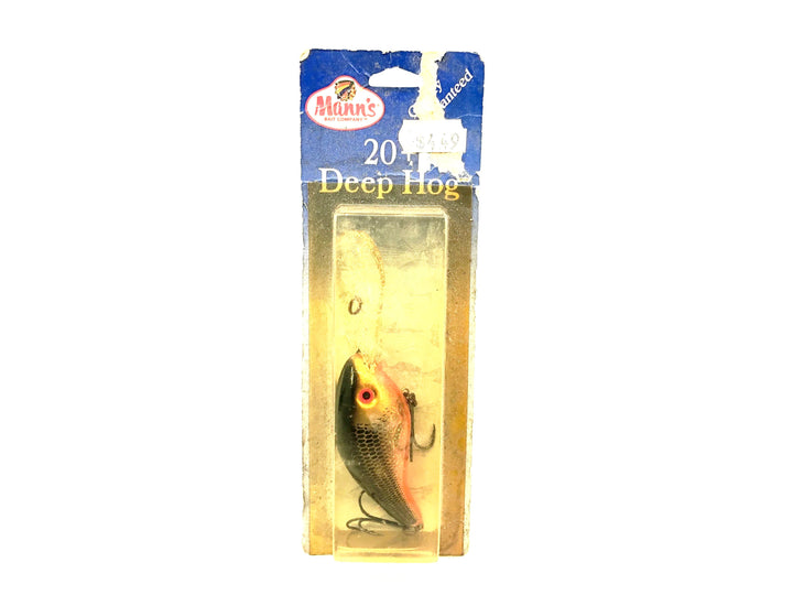Mann's 20+ Deep Hog, Crystal Glow Wild Shiner Color on Card