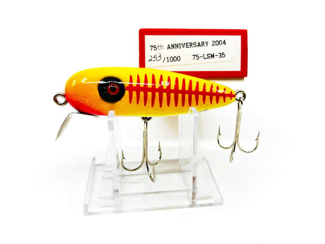 Edgar's Lucky Strike Baits 75th Anniversary Little Scamp Minnow with Box-2004