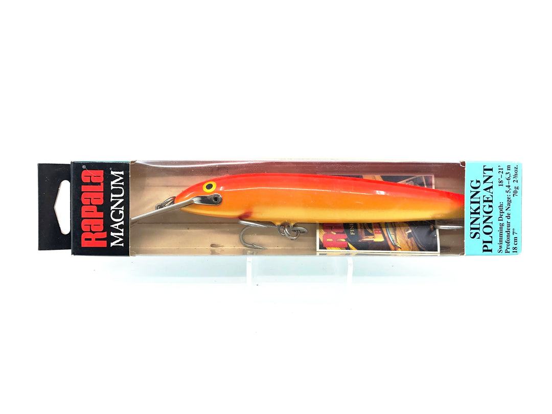 Rapala Magnum Countdown CDMAG-18, GFR Gold Fluorescent Red Color w/Box