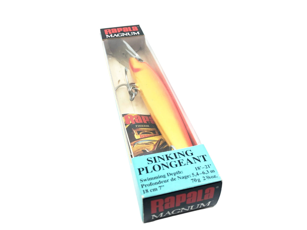 Rapala Magnum Countdown CDMAG-18, GFR Gold Fluorescent Red Color w/Box