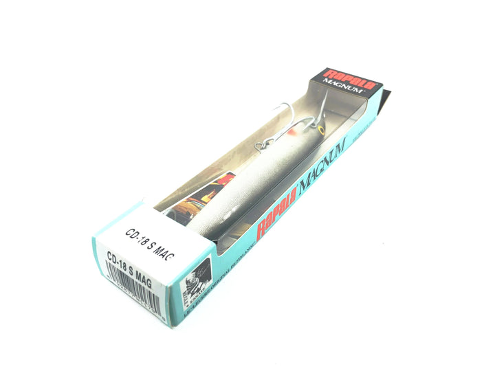 Rapala Magnum Countdown CDMAG-18, S Silver Color w/Box