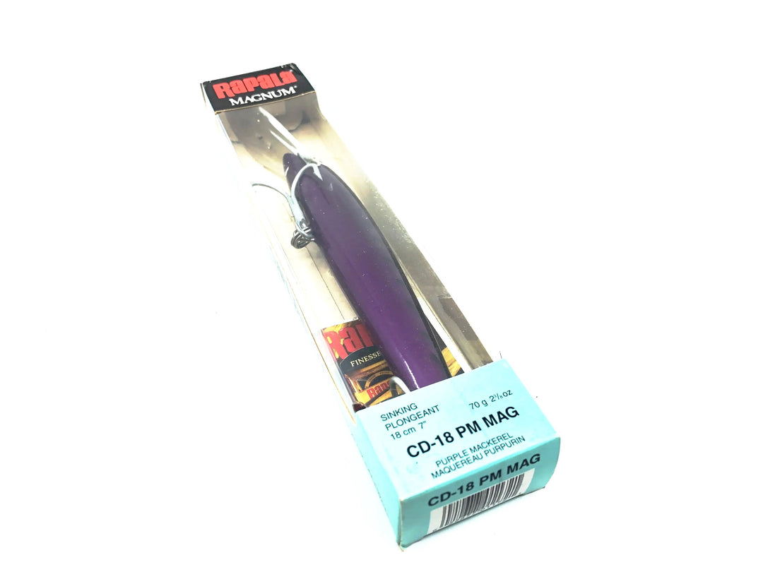Rapala Magnum Countdown CDMAG-18, PM Purple Mackerel Color w/Box