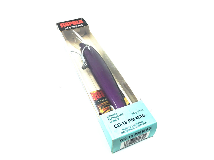 Rapala Magnum Countdown CDMAG-18, PM Purple Mackerel Color w/Box