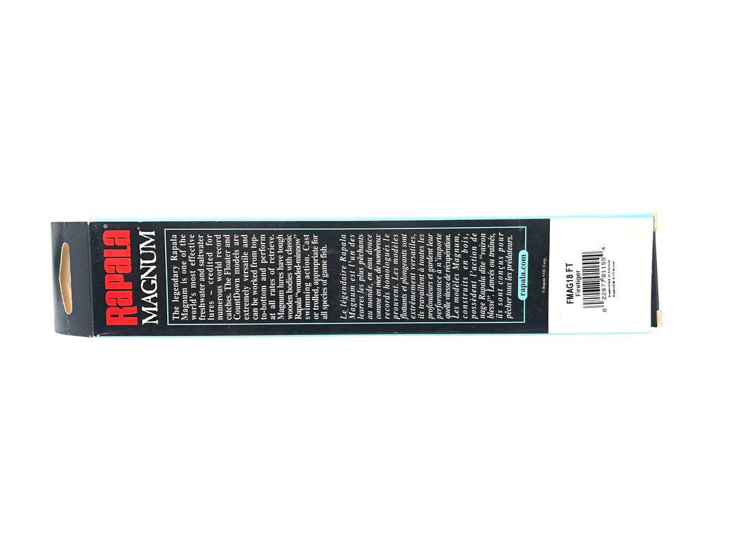 Rapala Floating Magnum FMAG-18, FT Firetiger Color w/Box