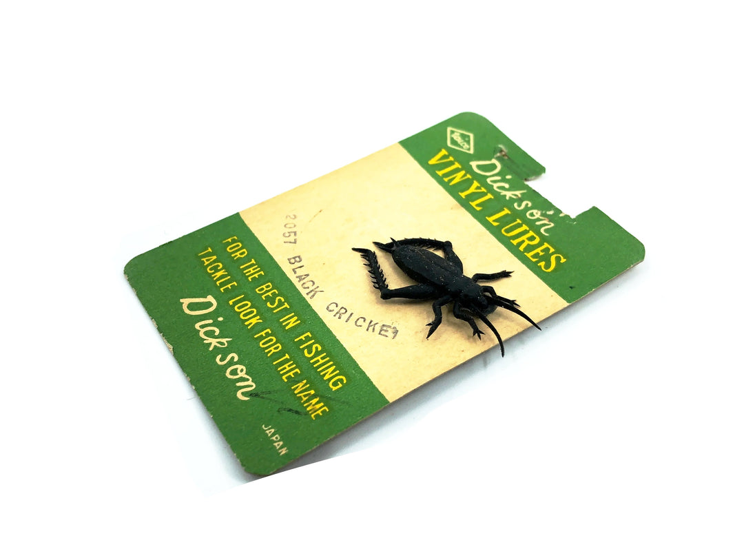 Dickson Vinyl 2057 Black Cricket, Black Color on Card