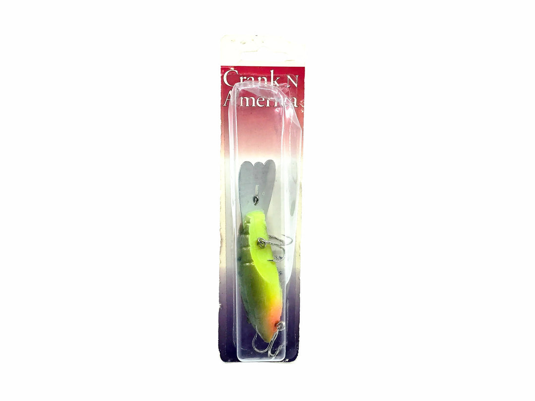 Luck-E-Strike Crank-N-America, Mud Bug Type Lure, Spring Craw Color on Card