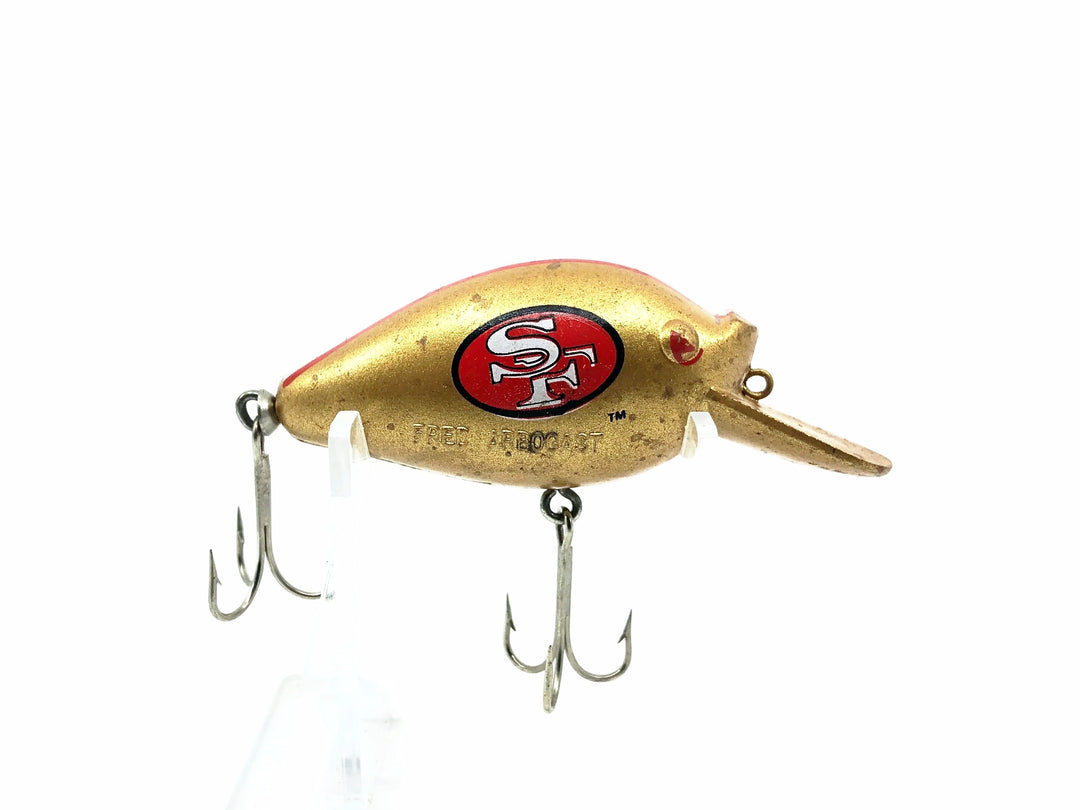 Arbogast Pug-Nose Sport Lures, San Francisco 49er Color