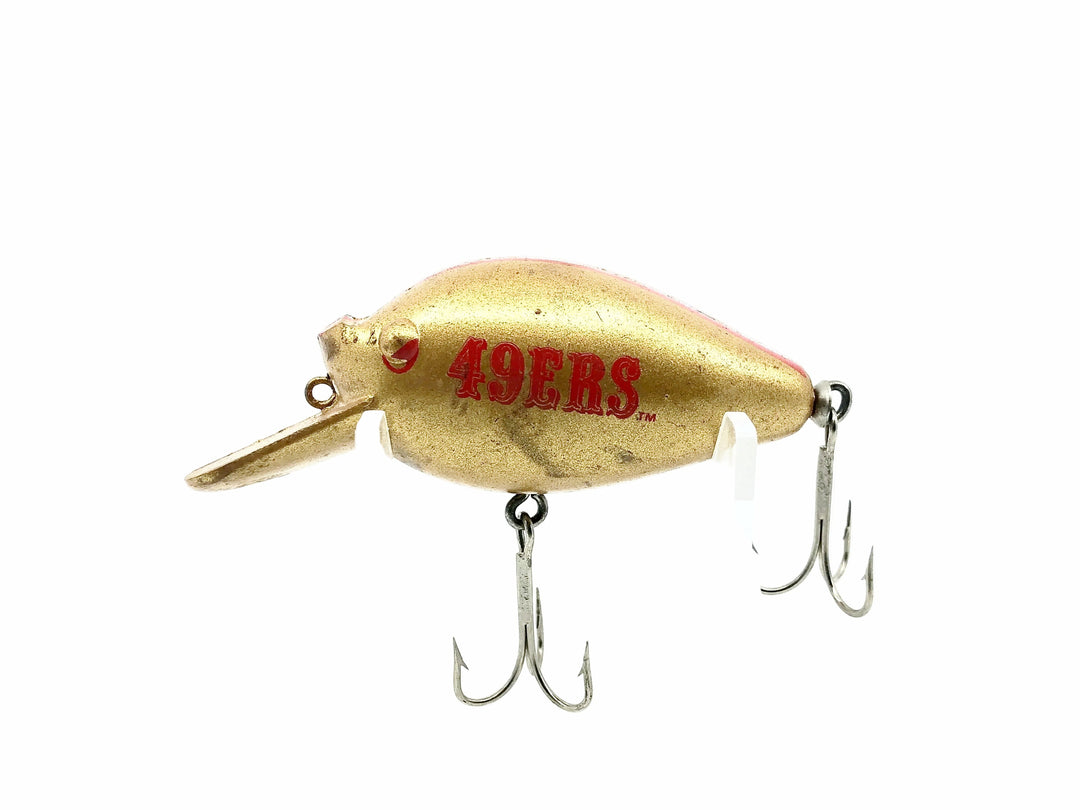 Arbogast Pug-Nose Sport Lures, San Francisco 49er Color
