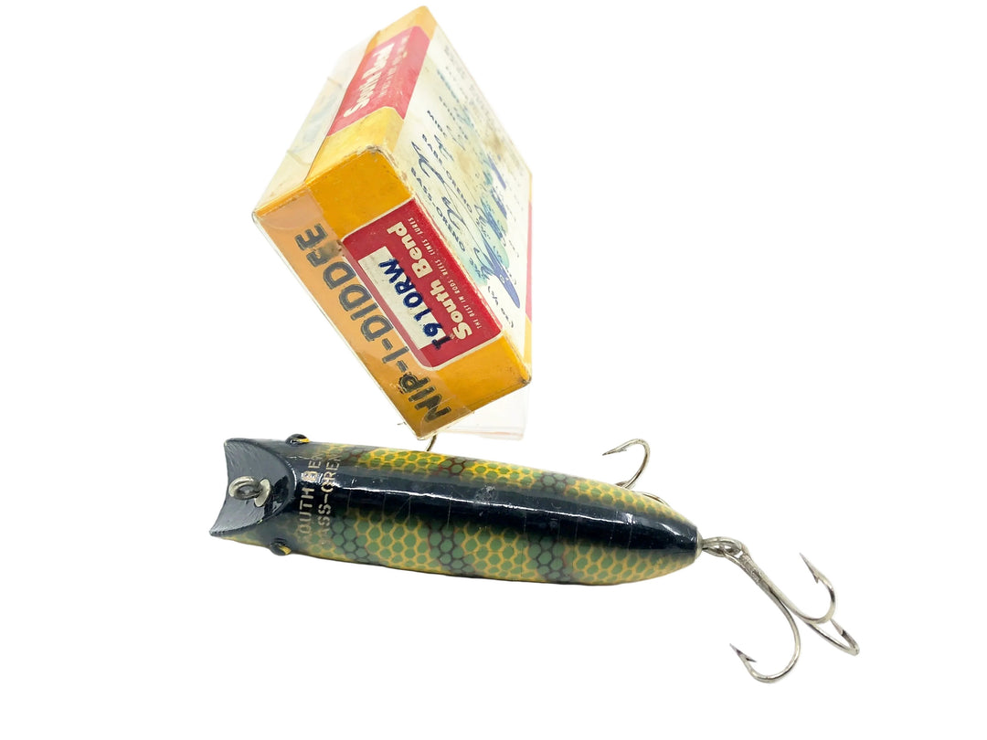 South Bend Bass Oreno 973, Perch Color, w/Nip-I-Diddee Box