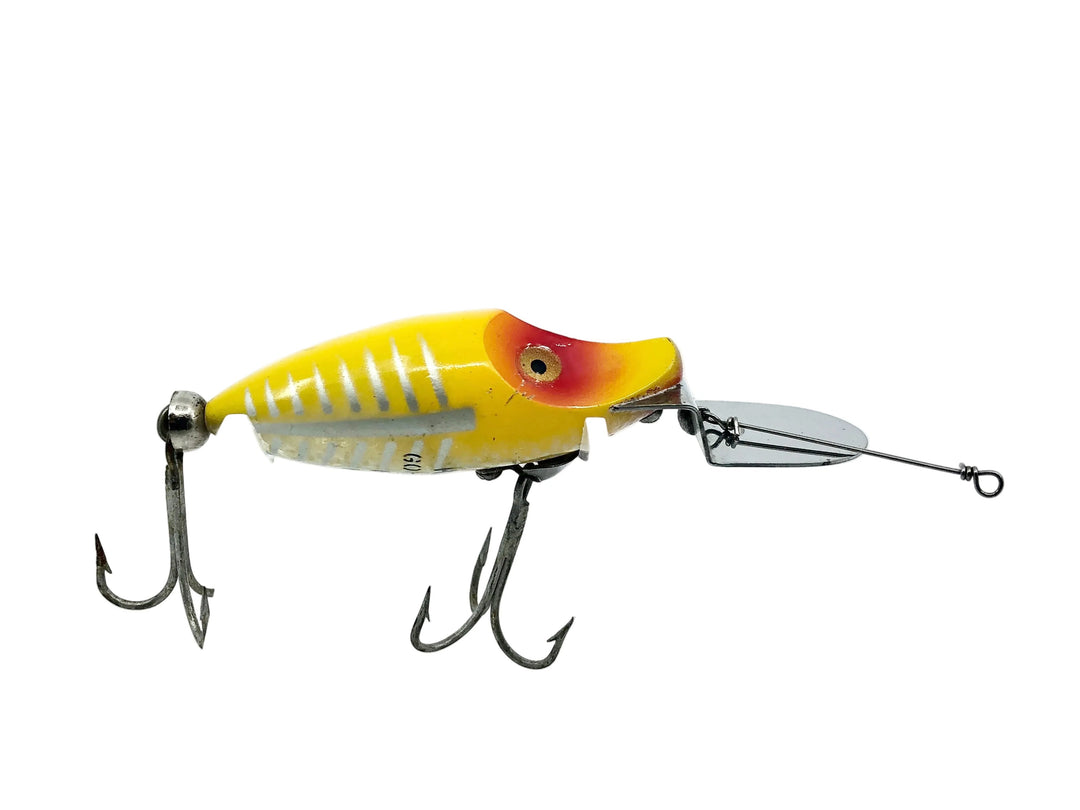 Heddon Go-Deeper Midget River Runt D-9010 XRY Yellow Shore Minnow Color