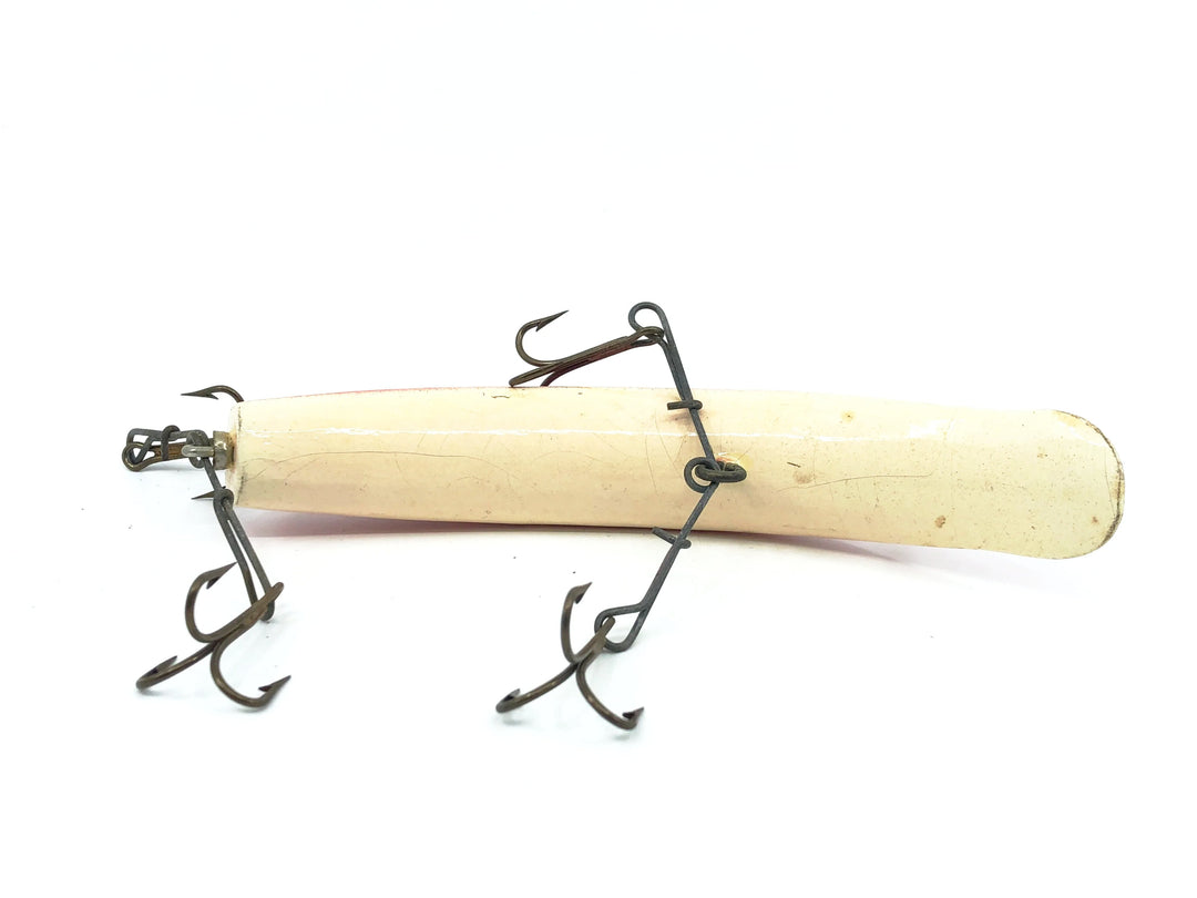 Helin Flatfish T61, WR White Bottom/Red Top Color