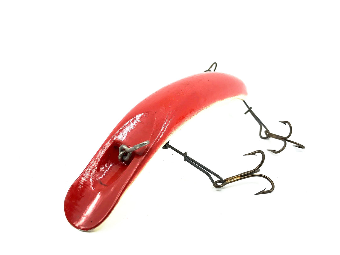 Helin Flatfish T61, WR White Bottom/Red Top Color