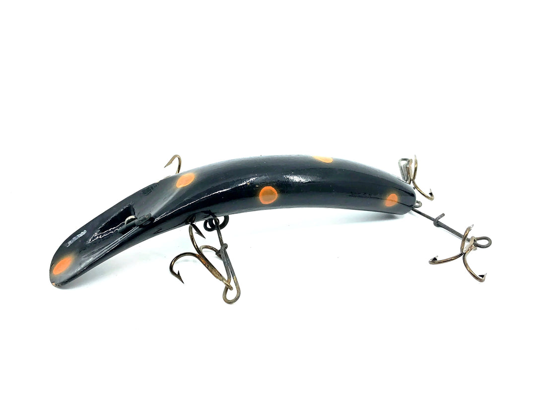 Helin Flatfish T61, Black/Orange Spots Color