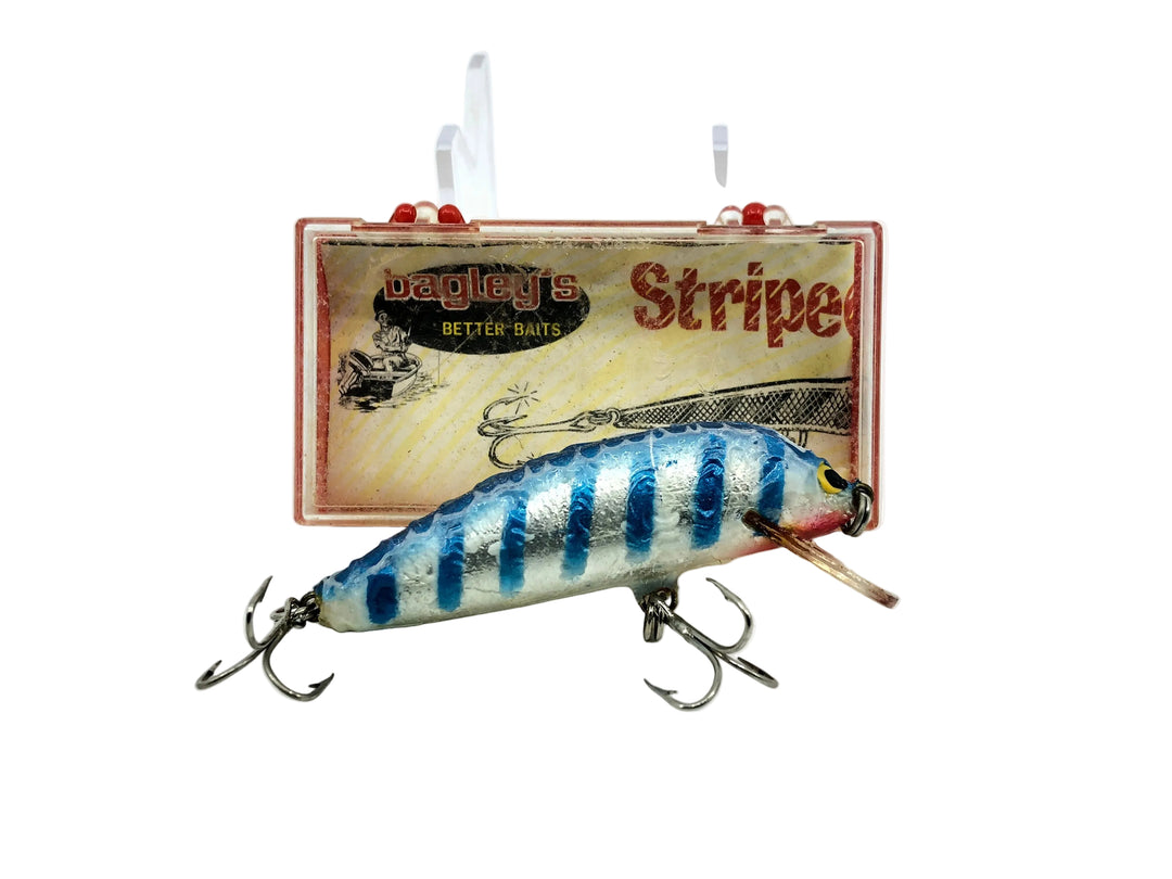 Bagley Striped Bang-O-Lure S2-BLS, Blue Striped Color w/Box & Paperwork