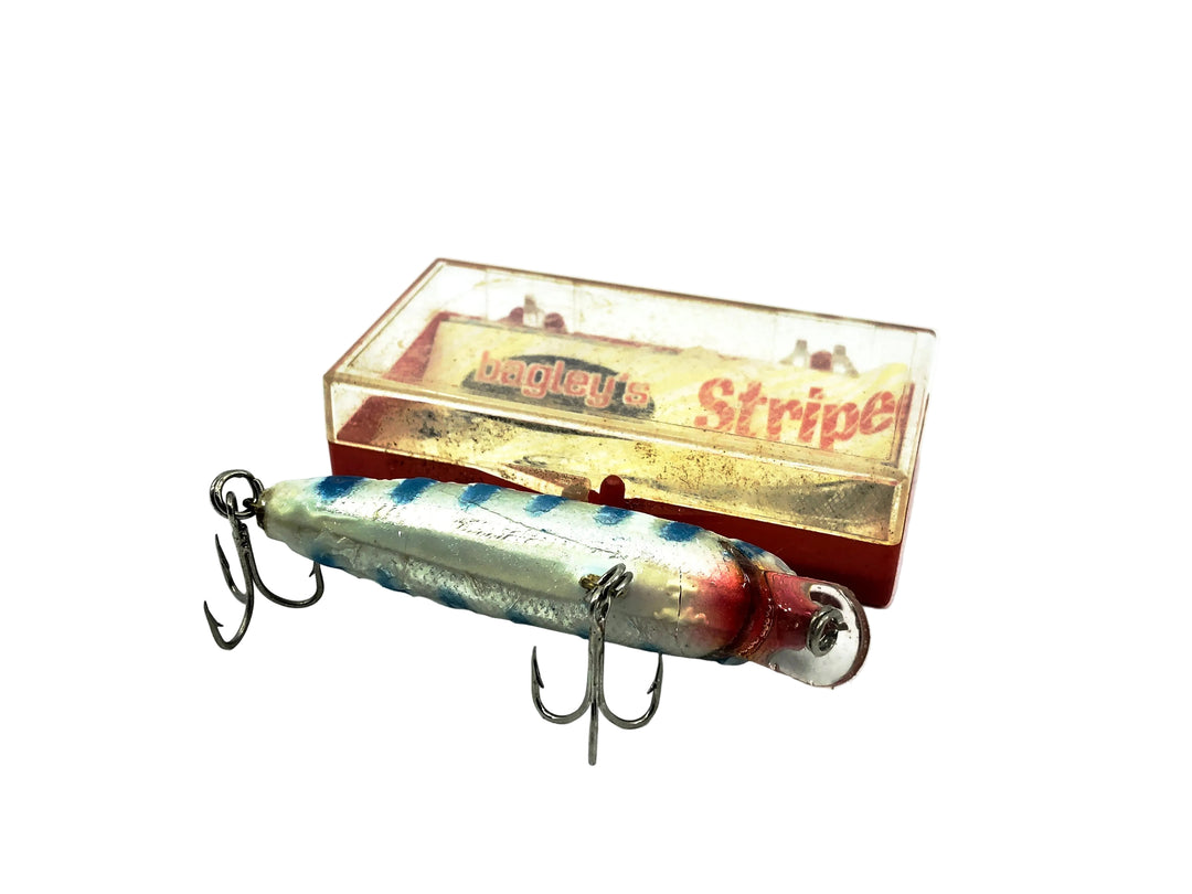 Bagley Striped Bang-O-Lure S2-BLS, Blue Striped Color w/Box & Paperwork