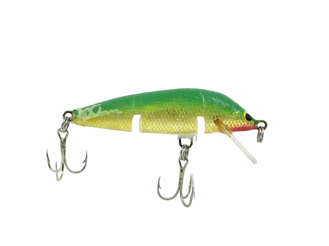 Bagley Bang-O-Lure #2 2-GG, Green on Gold Color - Winter Haven, Tough Color!