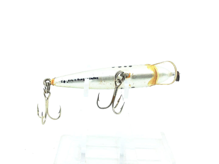 Bagley Bang-O-Lure #2 2-LB4, Little Bass on White Color